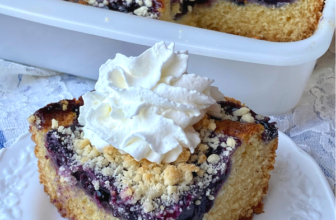 BLUEBERRY COFFEE CAKE – The Southern Woman Cooks