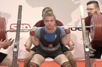 Daria Rusanenko (84KG) Scores Geared up Squat World Report of 276 Kilograms (608.4 Kilos)