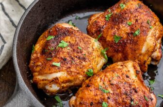 Smoked Rooster Thighs – thestayathomechef.com
