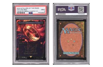 Magic the Gathering The One Ring Card Has Been Discovered and Graded