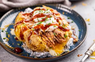 Pulled Pork Loaded Potato – The Keep At House Chef