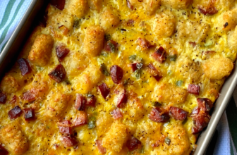 TATER TOT BREAKFAST CASSEROLE – The Southern Girl Cooks