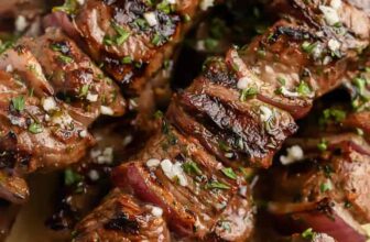 Garlic Butter Steak Kabobs – Spend With Pennies