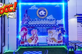 Sonic the Hedgehog Velocity Cafe at SDCC Interview and Photographs