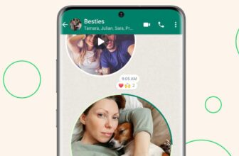 WhatsApp provides Telegram-style video messages