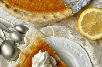 LEMON SPONGE PIE – The Southern Woman Cooks