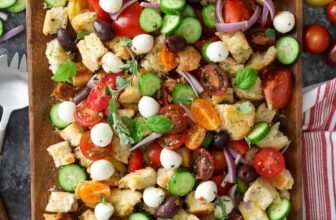 Straightforward Panzanella Salad – Spend With Pennies