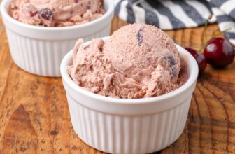 Chocolate Cherry Ice Cream – Barefeet within the Kitchen