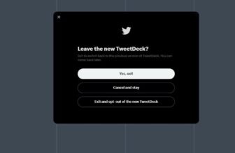 The previous, good model of TweetDeck is again