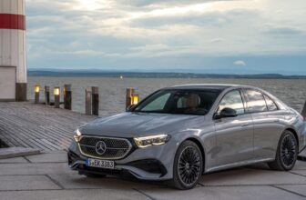The brand new Mercedes-Benz E-Class places TikTok on the street