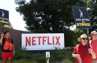 Netflix lists $900,000 AI job as actors and writers proceed to strike