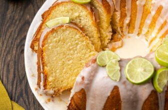 Key Lime Pound Cake | Cookies and Cups