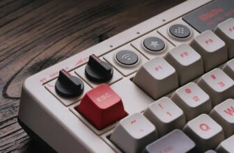 8BitDo’s 1st Keyboard: A Retro Gaming Marvel With Enormous NES Buttons