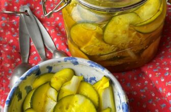 ZUCCHINI REFRIGERATOR PICKLES – The Southern Woman Cooks
