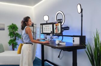 Corsair’s first standing desk is a large and expandable all-in-one