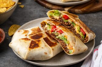 Home made Crunch Wraps | Cookies and Cups