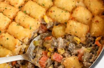 Simple Tater Tot Casserole – Spend With Pennies