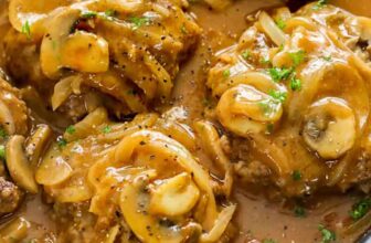 Salisbury Steak Recipe- Spend with Pennies
