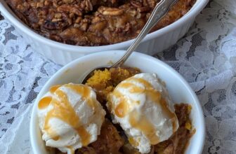 PUMPKIN PECAN COBBLER – The Southern Girl Cooks