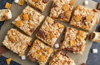S’mores Rice Krispie Treats – The Keep At House Chef