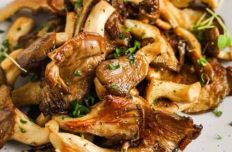 Garlic Butter Oyster Mushrooms – Spend With Pennies