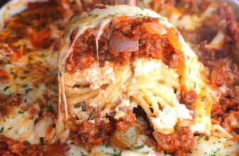 BAKED SPAGHETTI – The Southern Woman Cooks