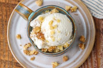 Black Walnut Ice Cream – Barefeet within the Kitchen