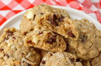 Coconut Chocolate Chip Cookies – Barefeet within the Kitchen