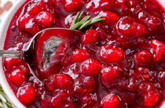 Cranberry Sauce (★★★★★) –