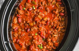 Straightforward Crock Pot Chili Recipe