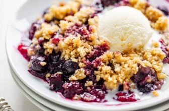 Blended Berry Crumble – The Keep At House Chef