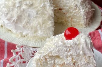 OLD-FASHIONED SNOWBALL CAKE – The Southern Woman Cooks