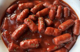 CROCK POT CRANBERRY SMOKIES – 3 Substances