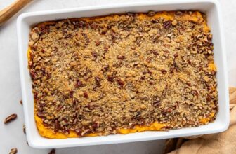 The Greatest Candy Potato Casserole