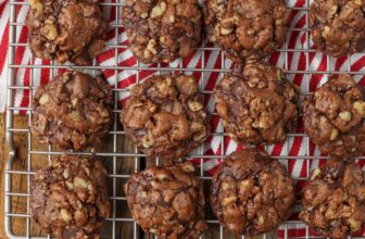 Chocolate Walnut Cookies – Barefeet within the Kitchen