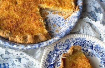 EASY COCONUT CUSTARD PIE – The Southern Girl Cooks