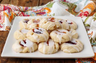 Shortbread Thumbprint Cookies – Barefeet within the Kitchen