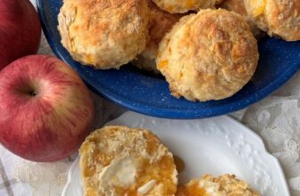APPLE BISCUITS – The Southern Girl Cooks -Scrumptious with Honey