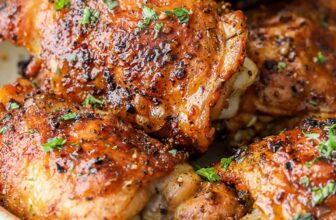 Crispy Baked Rooster Thighs Excellent each time