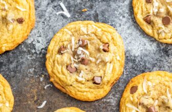 Coconut Chocolate Chip Cookies – The Keep At Dwelling Chef