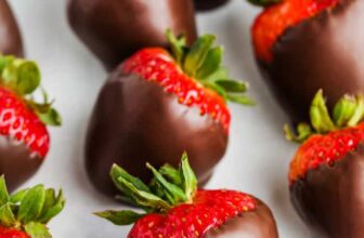 Chocolate Coated Strawberries simply 2 Components!