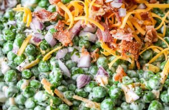 Bacon Pea Salad – Spend With Pennies