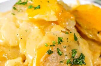 Sluggish Cooker Tacky Scalloped Potatoes