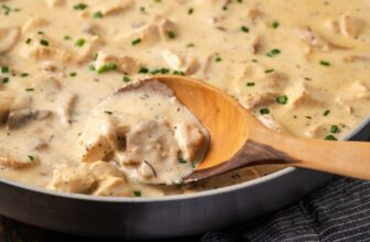 Cream of Mushroom Rooster | Cookies and Cups