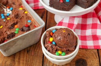 Cosmic Brownie Ice Cream – Barefeet within the Kitchen