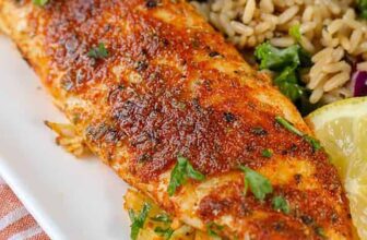 Blackened Tilapia Recipe – Spend with Pennies