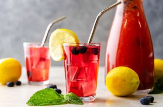 Straightforward Blueberry Lemonade – The Keep At Dwelling Chef